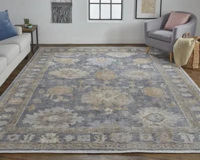 Wendover 6842F Gray/Blue/Tan 2' x 3' Rug