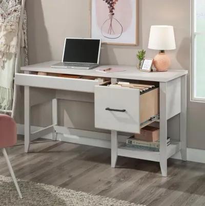 Sauder Summit Station Desk Glacier Oak