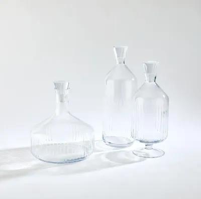 V Cut Decanter-Tall