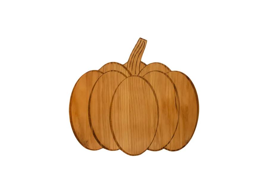 Pumpkin Wood Board - 13.5" x 15"