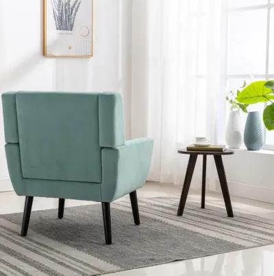 Modern Soft Velvet Material Ergonomics Accent Chair Living Room Chair Bedroom Chair Home Chair