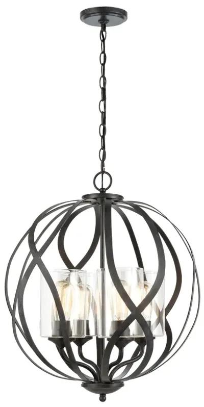 Daisy 20'' Wide 4-Light Chandelier