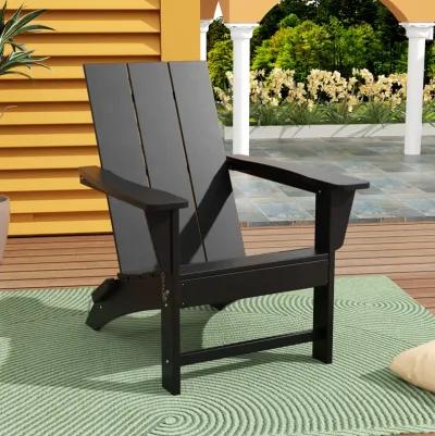 WestinTrends Modern Folding Adirondack Chair