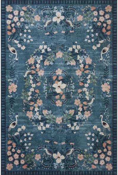 Palais PAL03 Teal 3'9" x 5'9" Rug