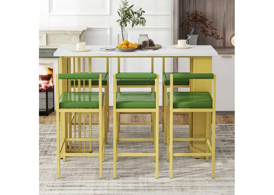 Merax Modern Counter Height Dining Bar Table Set