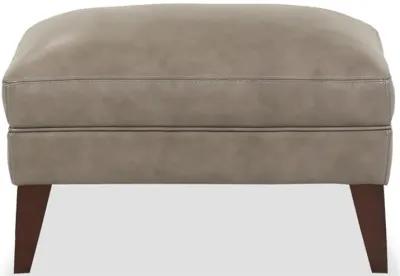 Manhattan Ottoman in Gray