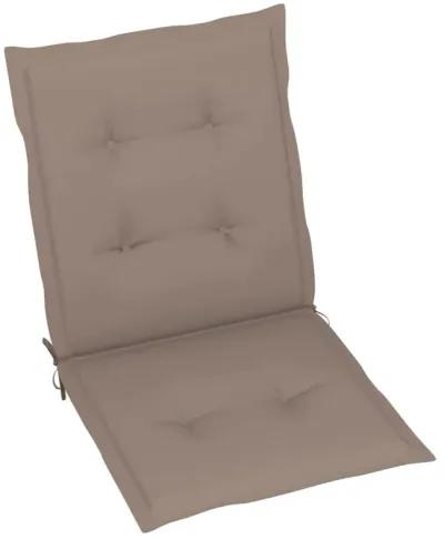 vidaXL Garden Chair Cushions 6 pcs Taupe 39.4"x19.7"x1.6"