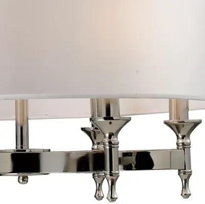 Pembroke 24'' Wide 6-Light Silver Chandelier