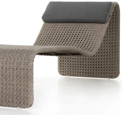 Paige Outdoor Woven Chaise