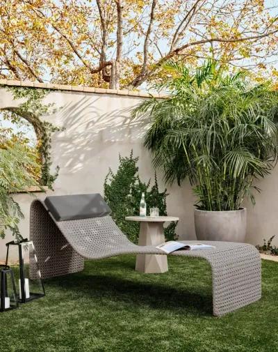 Paige Outdoor Woven Chaise