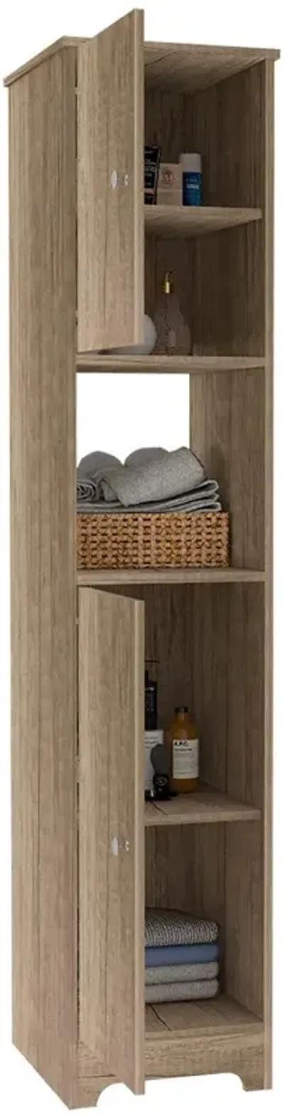 Linen Cabinet Albany, Bathroom, Light Oak