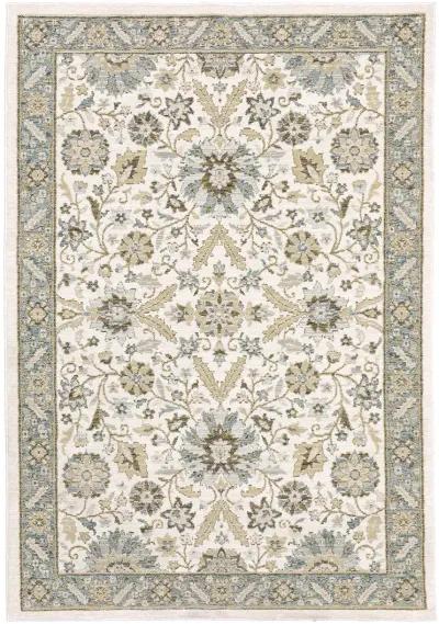 Andorra 5'3" x 7'3" Stone Rug