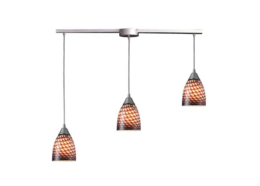 Arco Baleno 36" Wide 3-Light Mini Pendant