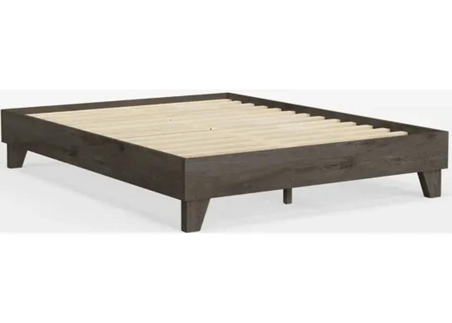 eLuxury Wooden Platform Bed Frame