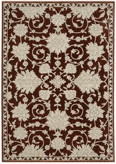 Capella 5'3" x 7'6" Red Rug