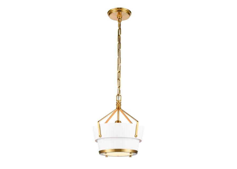 Marin 10.5'' White Wide 1-Light Pendant