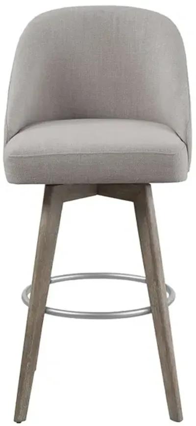 Gracie Mills Cathryn Experience Comfort and Style with Our Swivel Seat Bar Stool