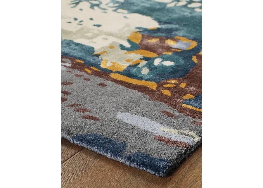 Galaxy 8' x 10' Blue Rug