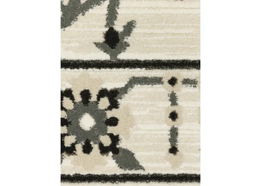 Raylan 2'3" x 7'6" Ivory Rug