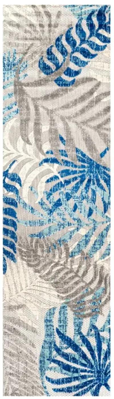 Tropics Palm Leaves Indoor/Outdoor Area Rug