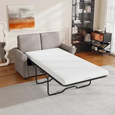 Merax Pull Out Sleeper Sofa Bed with Two USB Ports