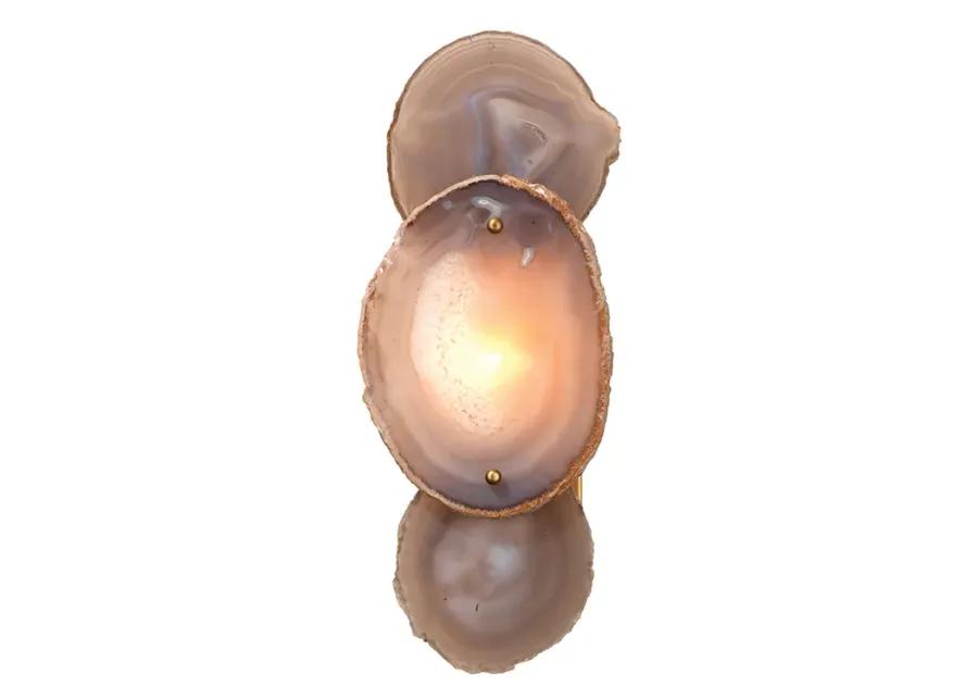 Trinity Wall Sconce, Agate