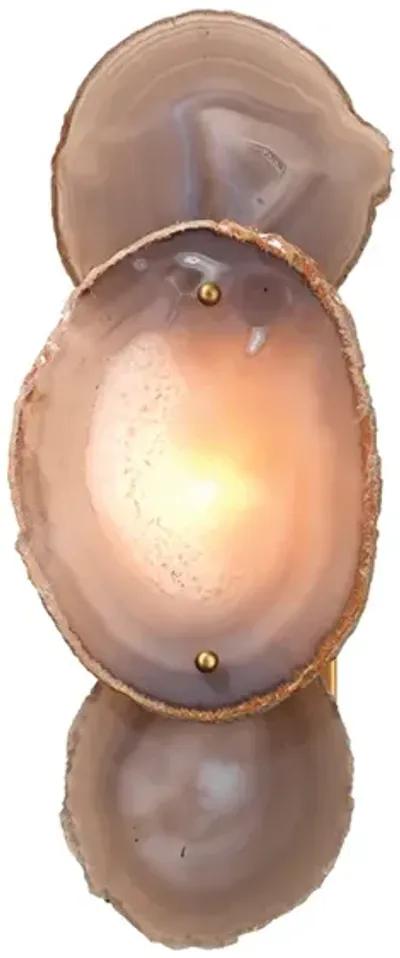 Trinity Wall Sconce, Agate