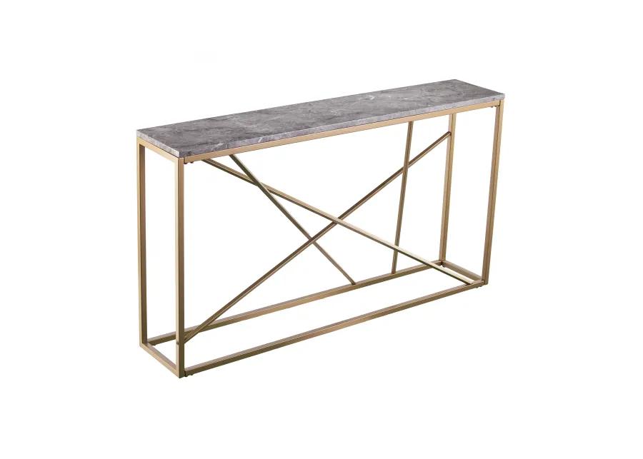 Aubrey Stone Console Table