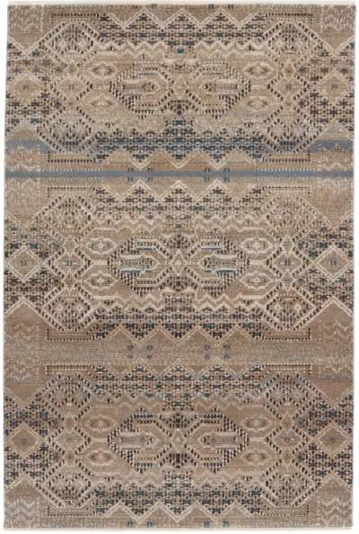 Sanaa By Nikki Chu Tamari Tan/Taupe 2'6" x 12' Runner Rug