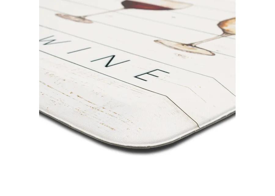 Time For Wine Multi 1' 8" x 3' 6" Door Mat