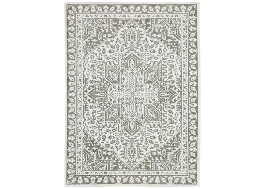 Montecito 3'3" x 5' Grey Rug