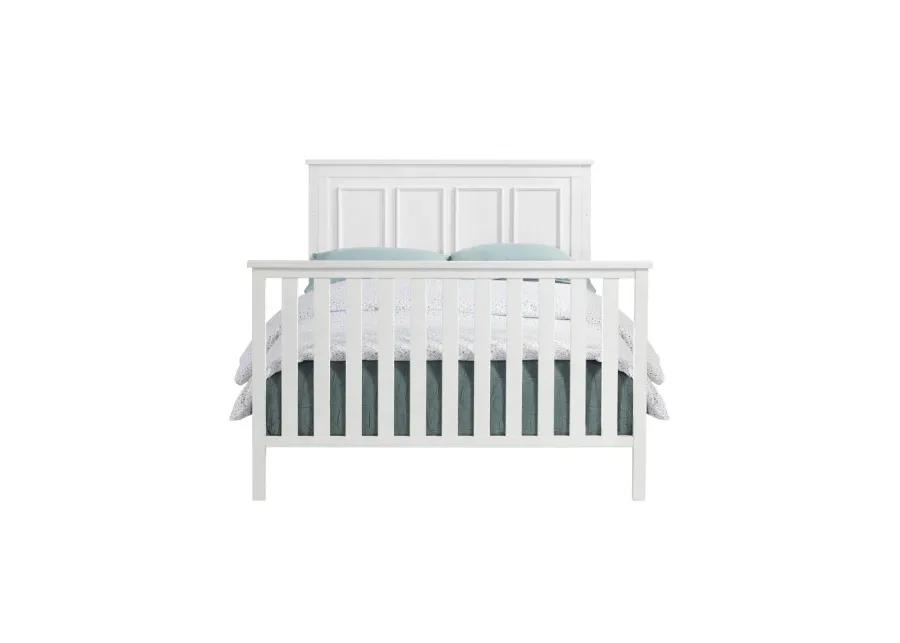 Oxford Baby Bennett Full Bed Conversion Kit Rustic White