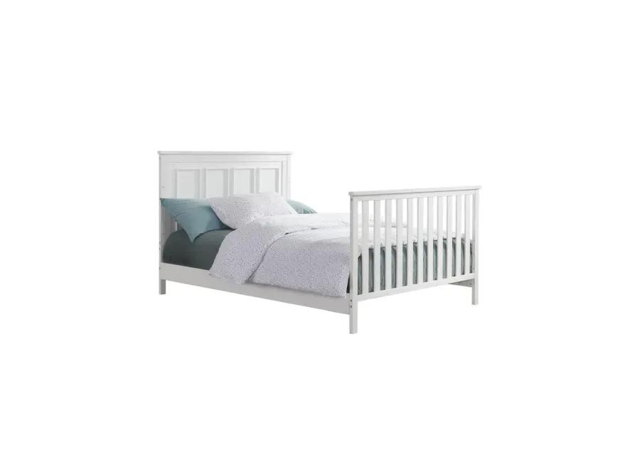 Oxford Baby Bennett Full Bed Conversion Kit Rustic White