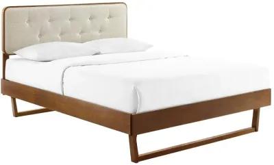 Modway - Bridgette Twin Wood Platform Bed with Angular Frame