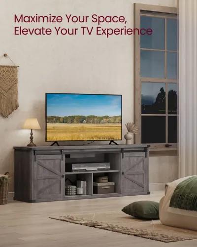 23.9" High TV Stand for TVs up to 75 Inches