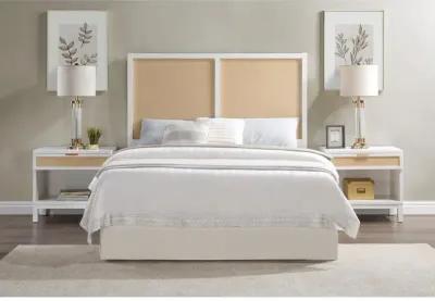 Comfort Pointe Bayport Cane and Solid Wood Queen/full Headboard