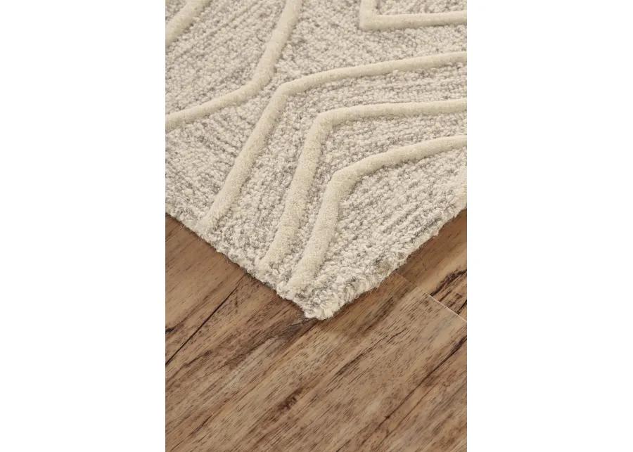 Enzo 8738F Tan/Ivory 2'6" x 8' Rug