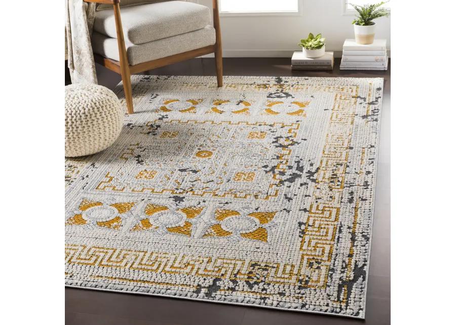 Venezia VNZ-2300 7'7' x 10'2' Yellow Rug