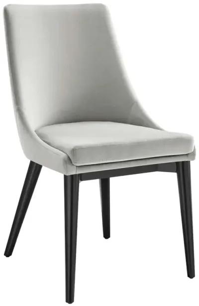 Viscount Accent Performance Velvet Dining Chairs - Set of 2