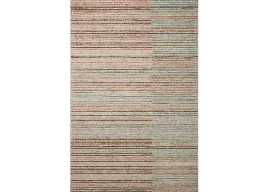 Stiles STI-03 Beige / Multi 2''6" x 9''9" Rug by