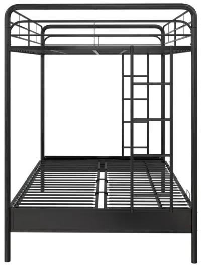 Sammie Full over Futon Metal Bunk Bed