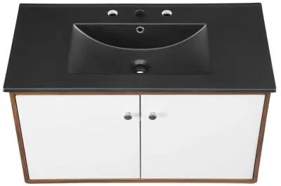 Transmit 36" Wall-Mount Bathroom Vanity