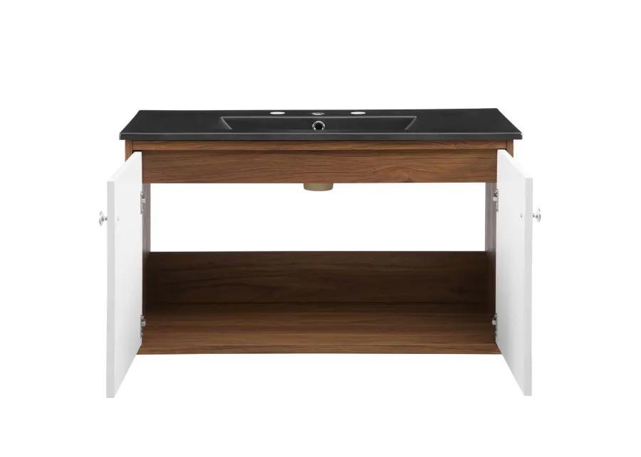 Transmit 36" Wall-Mount Bathroom Vanity