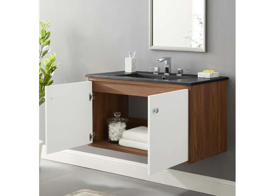 Transmit 36" Wall-Mount Bathroom Vanity