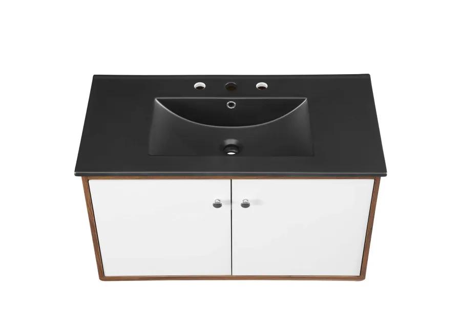 Transmit 36" Wall-Mount Bathroom Vanity