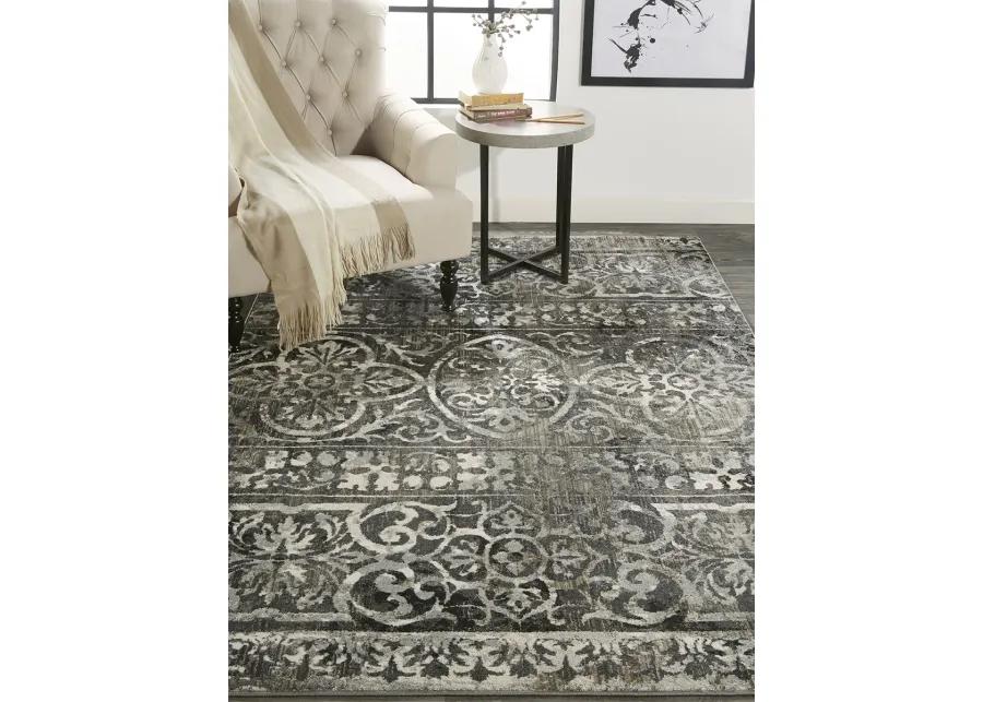 Kano 3871F Gray/Ivory/Taupe 2'2" x 3' Rug