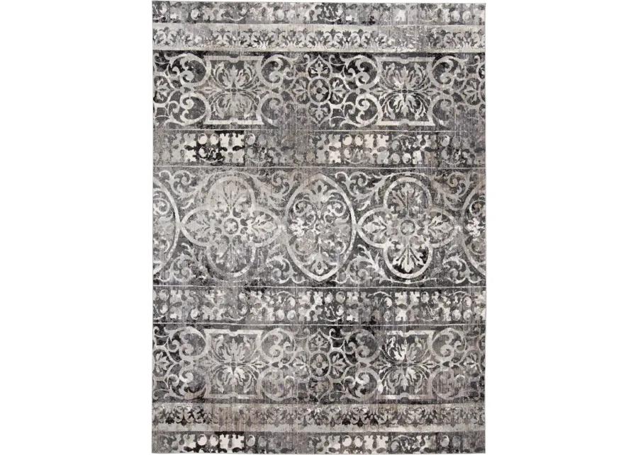 Kano 3871F Gray/Ivory/Taupe 2'2" x 3' Rug