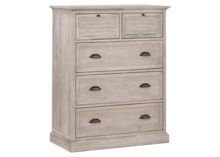 Eden 5-Drawer High Chest