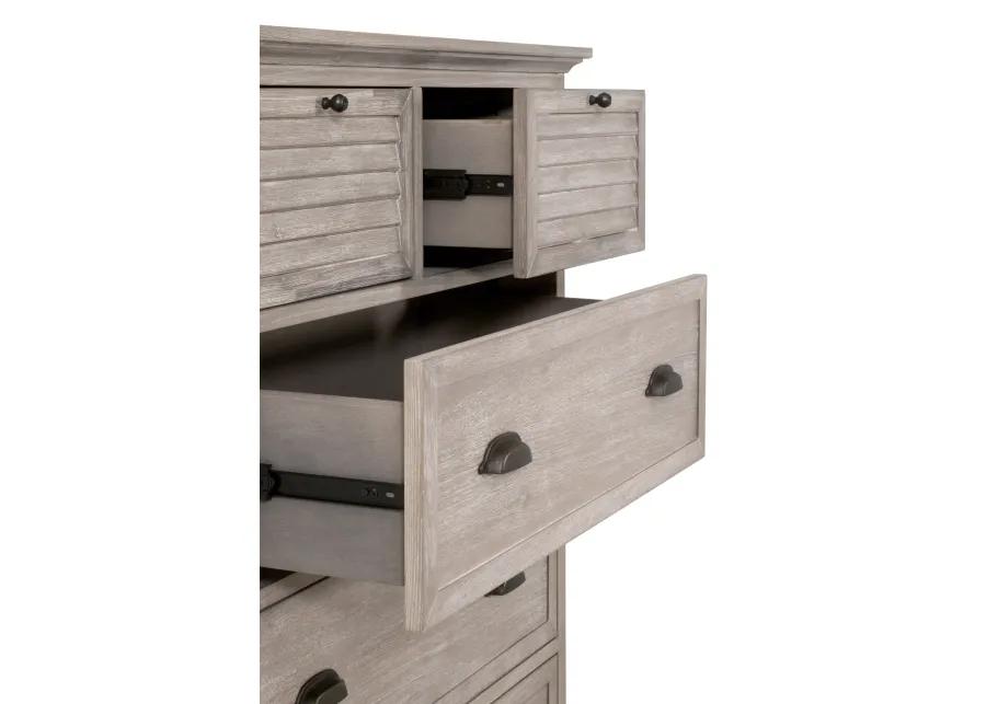 Eden 5-Drawer High Chest