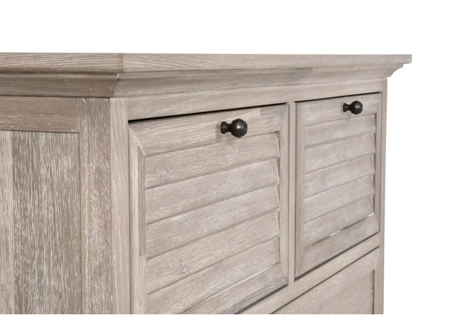 Eden 5-Drawer High Chest